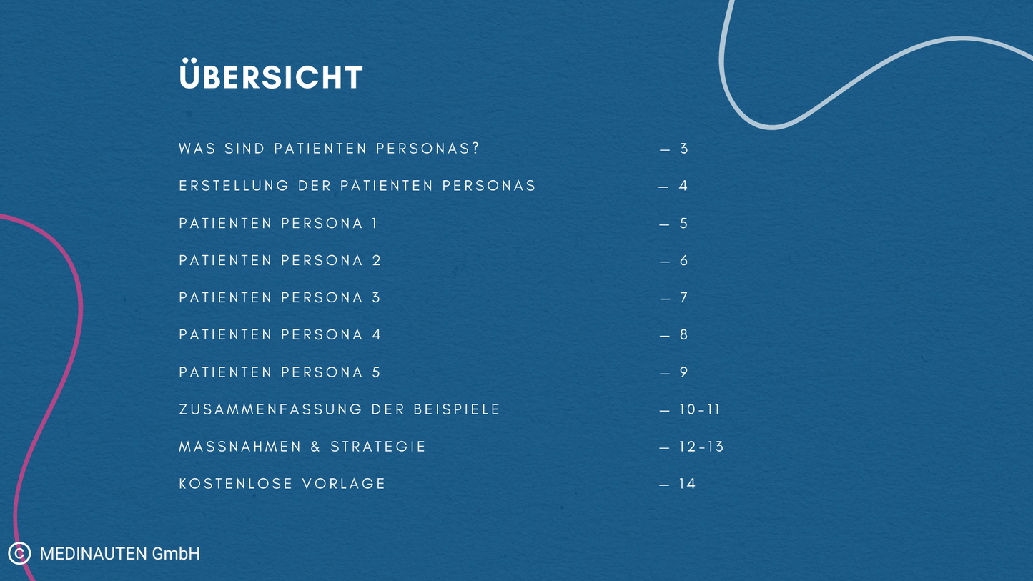 E-Book: Patienten Personas für Fachärzte – Leitfaden zur zielgerichteten Patientenansprache